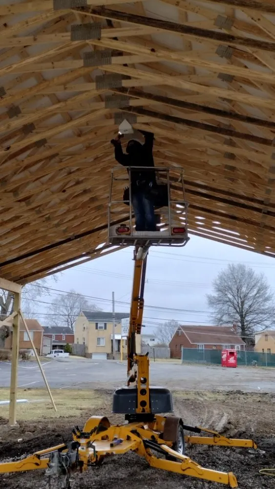 Emergency lighting installation in , by Dolessandro Electric