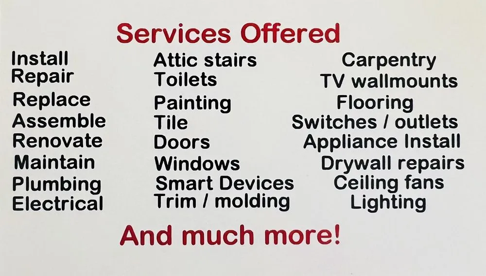 Slide of Donato’s Handy Home Services