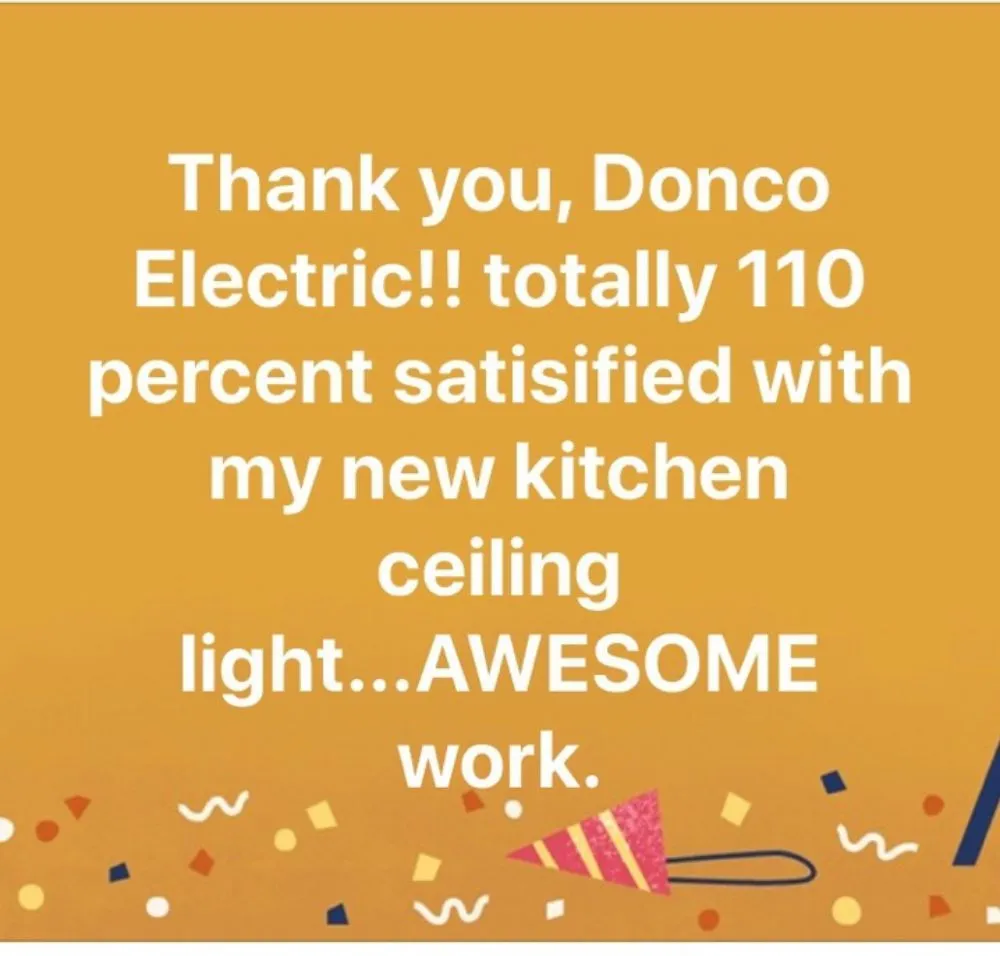 Slide of Donco Electric
