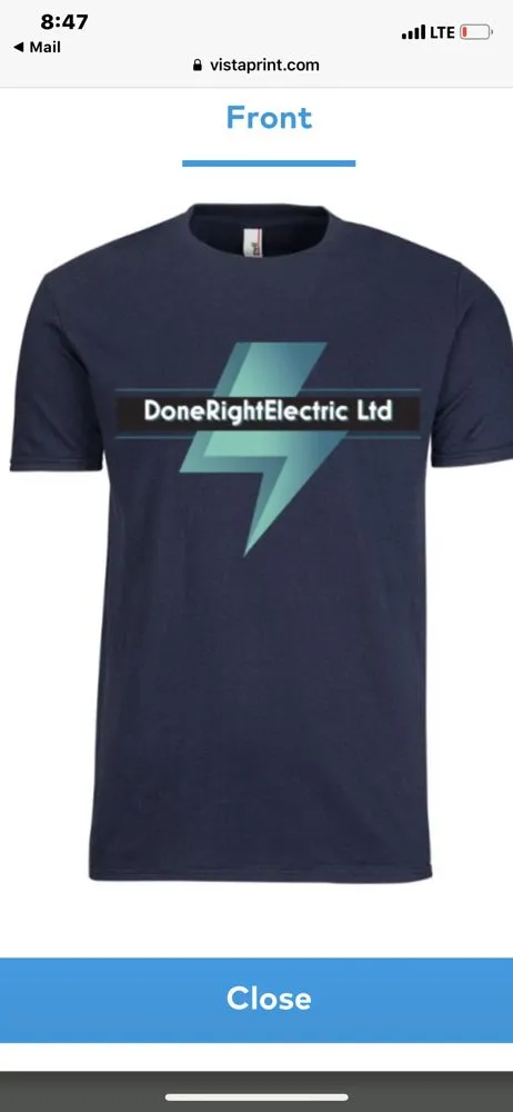 Slide of Done Right Electric