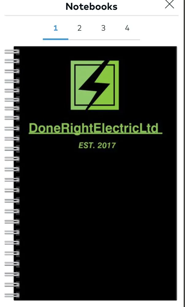 Slide of Done Right Electric