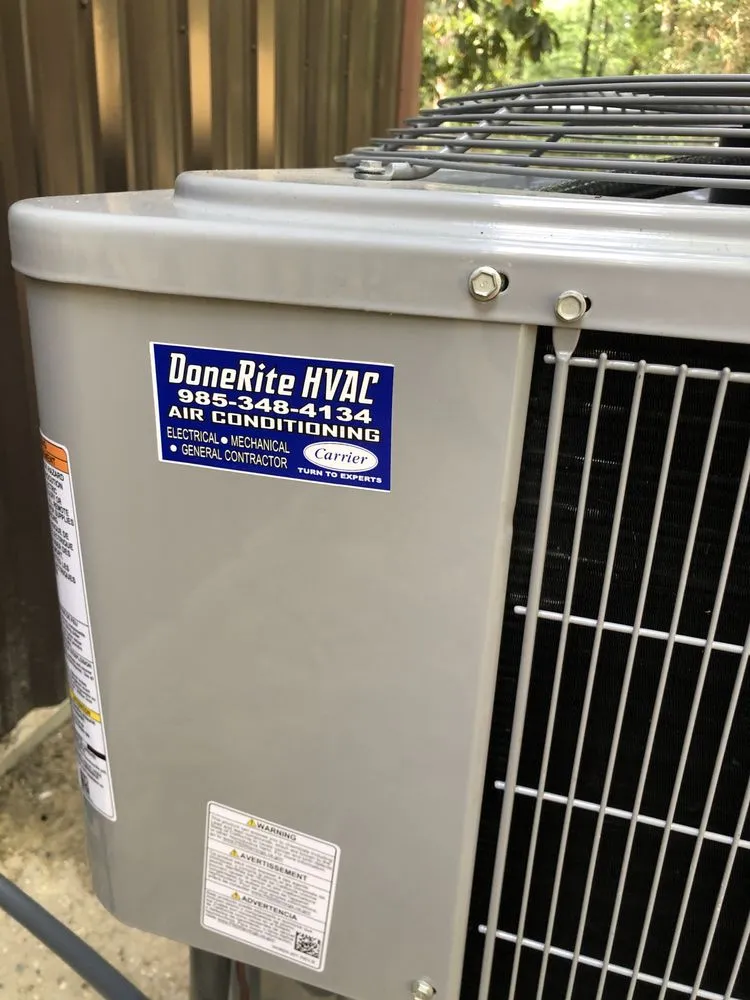 Slide of DoneRite HVAC
