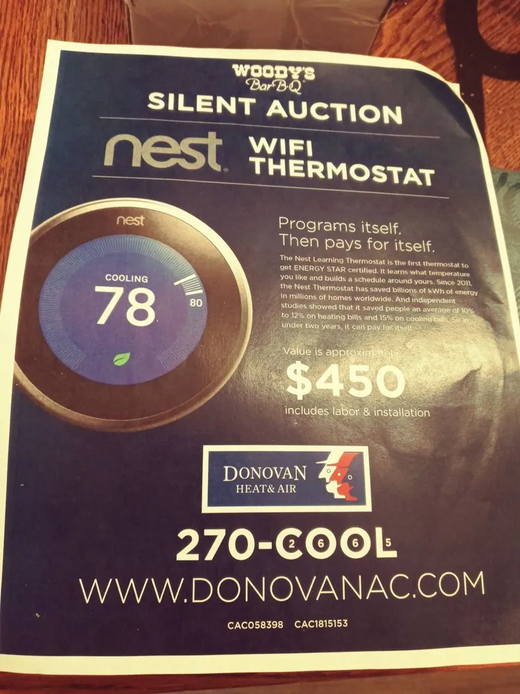 Slide of Donovan Heat & Air