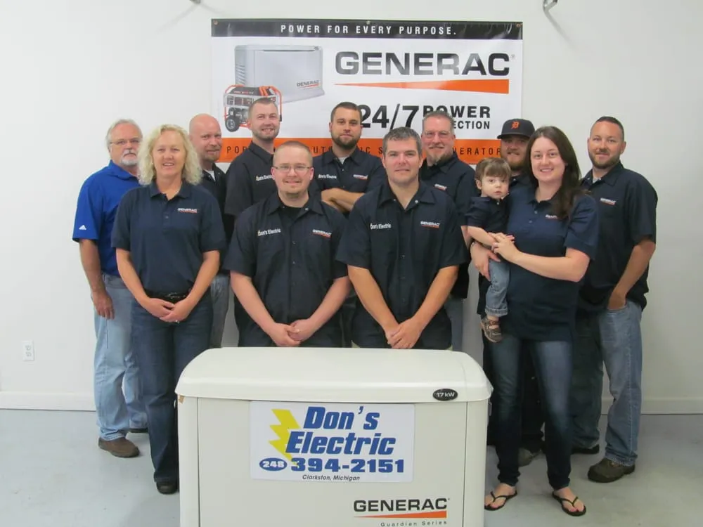 Licensed lighting installation experts serving Davisburg, MI - Don's Electric