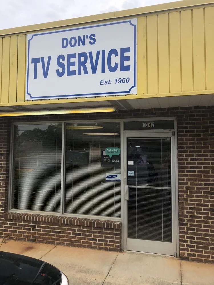 Slide of Don's TV Service