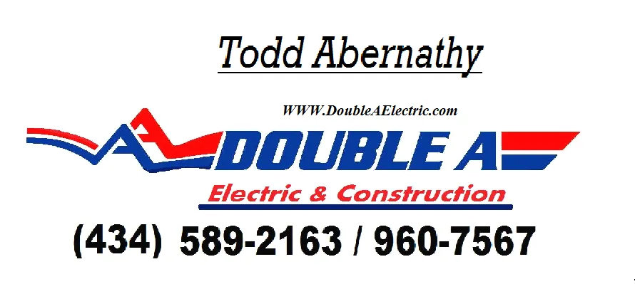 Professional lighting installation experts serving Palmyra, VA - Double A Electric Inc