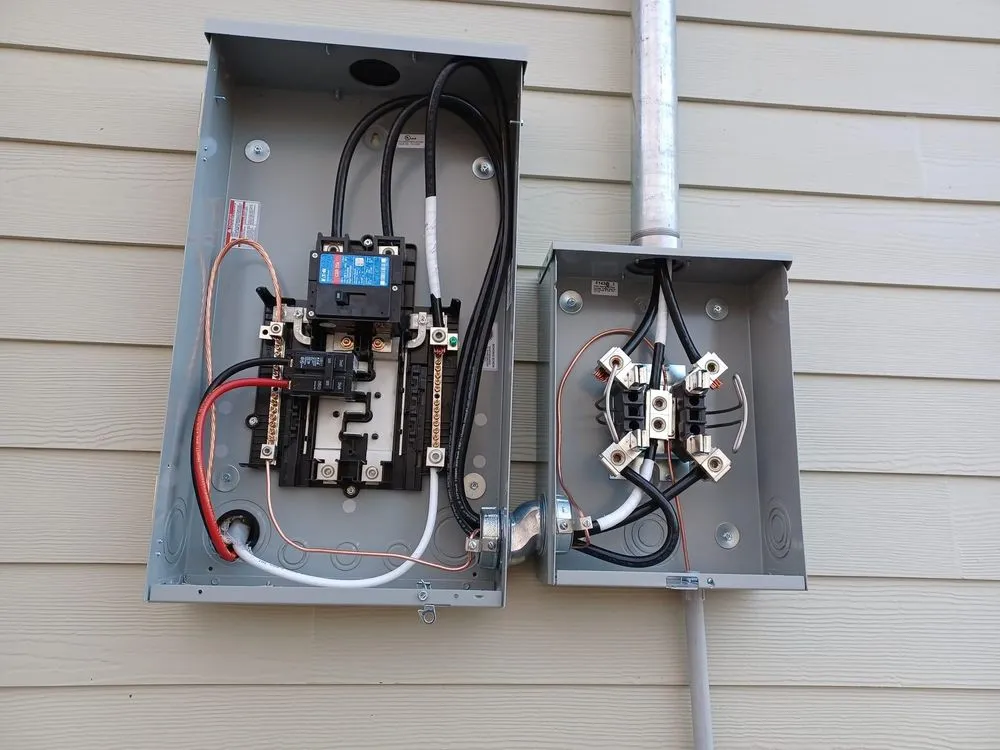 Slide of Double Electric Service