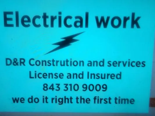 D&R Construction and Services Logo