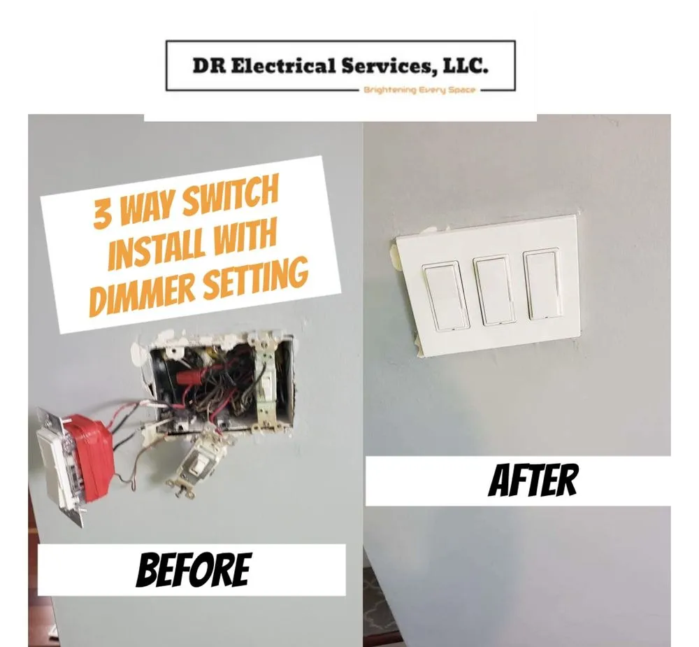 Licensed outlet and switch repair service in Dulles, VA - DR Electrical Services