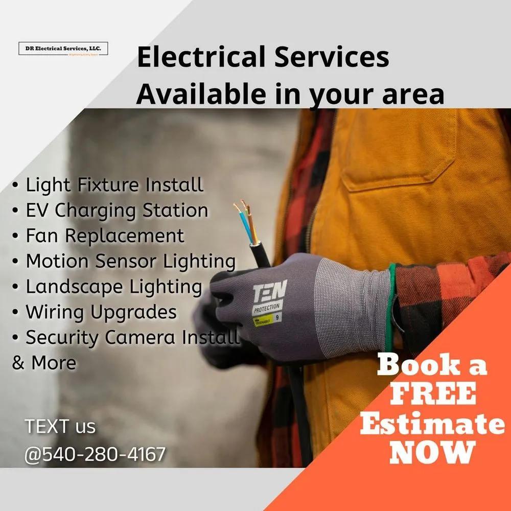 Professional outlet and switch repair experts serving Dulles, VA - DR Electrical Services