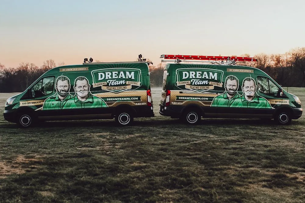 Slide of Dream Team - Plumbing, Heating, Cooling, & Electric