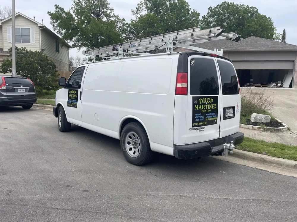 Slide of Drop Martinez Painting