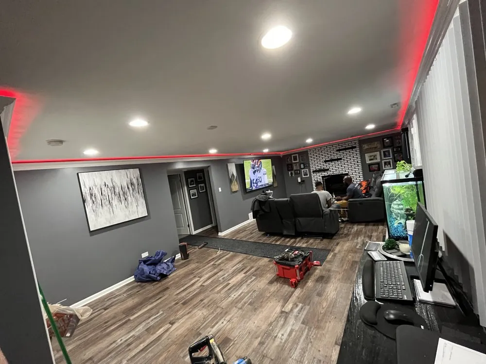 Professional electrician providing outlet and switch repair in , 