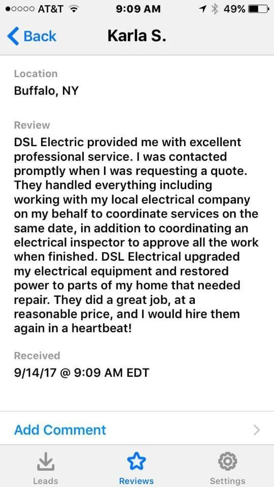 Slide of DSL Electric