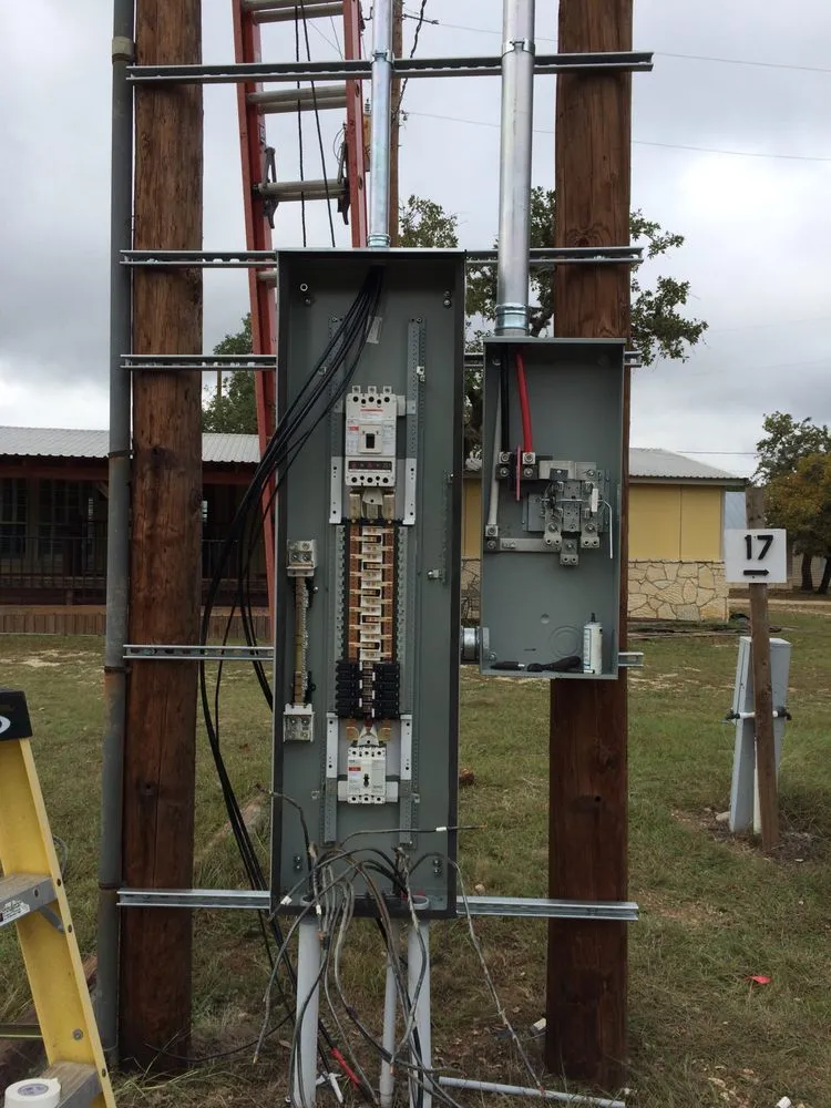 Licensed panel upgrade in Bandera, TX by D'Spain Sales and Service