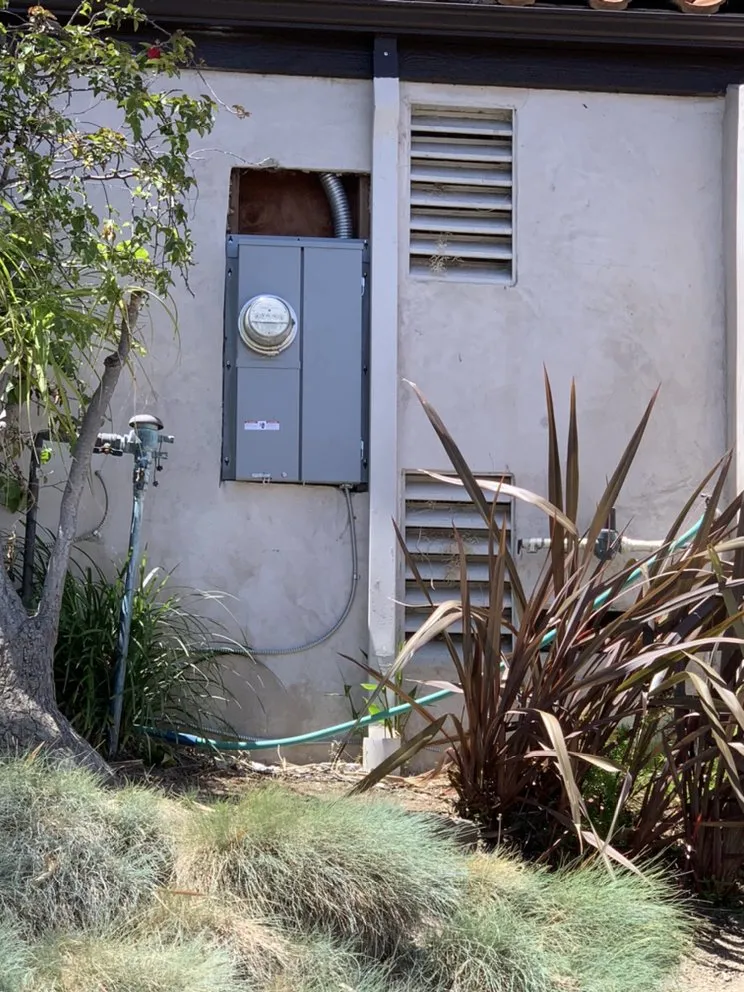 Emergency electrical service for homes in emergency electrical service, by