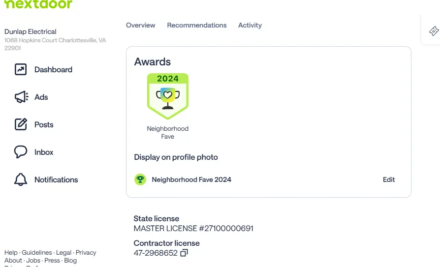 Slide of Dunlap Electrical