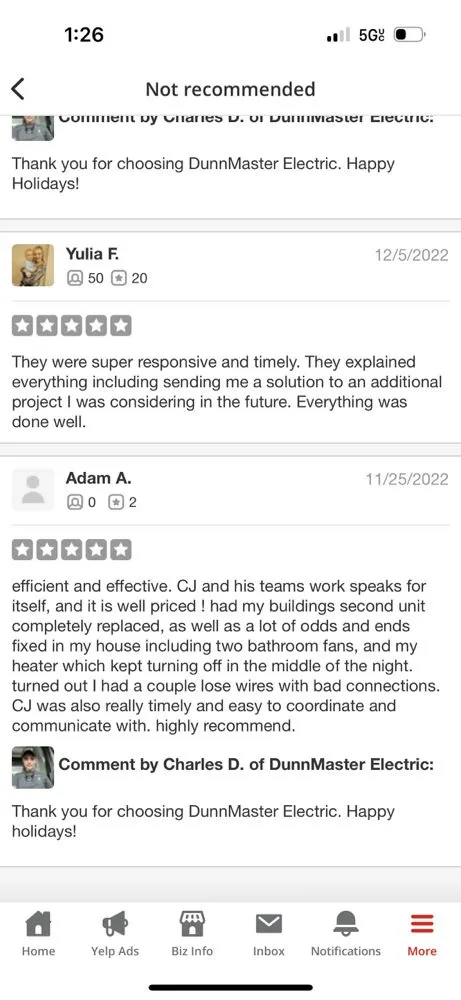 Slide of DunnMaster Electric