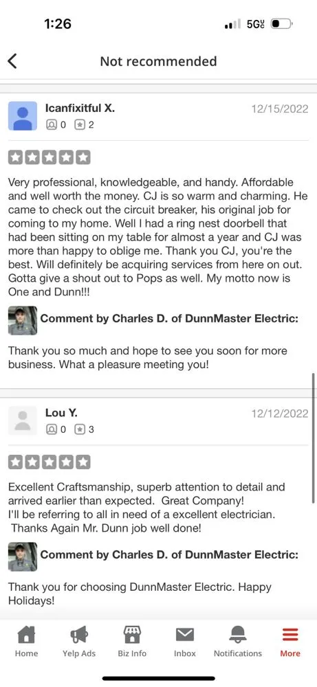 Slide of DunnMaster Electric