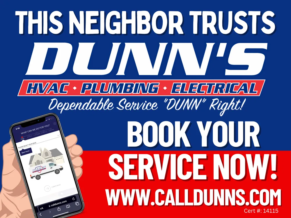 Slide of Dunn's HVAC, Plumbing & Electrical