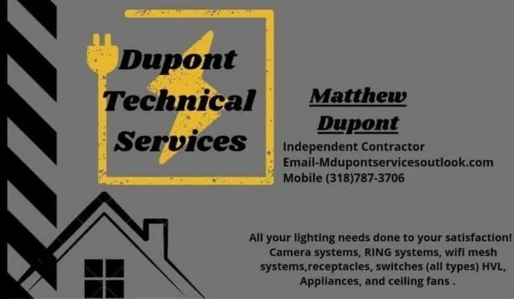 Slide of Dupont Technical Services