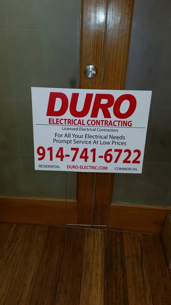 Slide of Duro Electrical Contracting