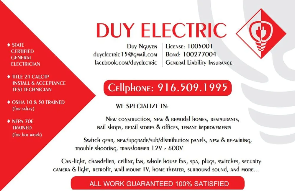 Slide of Duy Electric