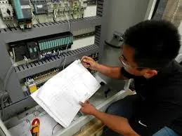 Slide of Dye Electric