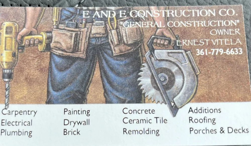 Slide of E And E Construction