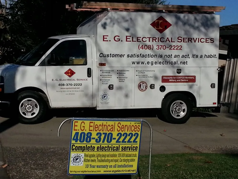 Slide of E G Electrical Services
