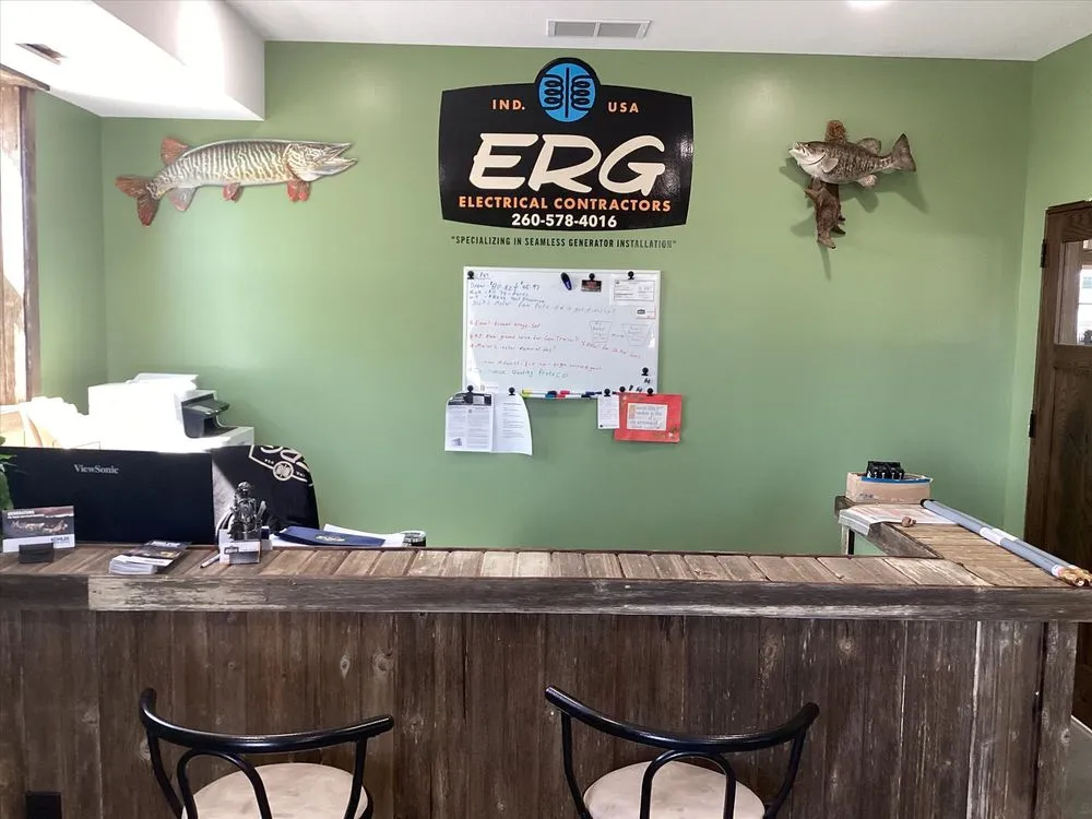 Slide of E R G Electrical Contractors