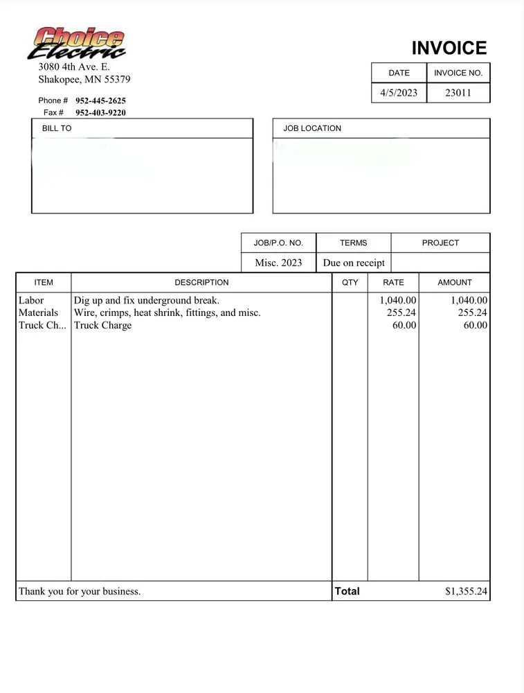 Slide of EarlyBird Electric