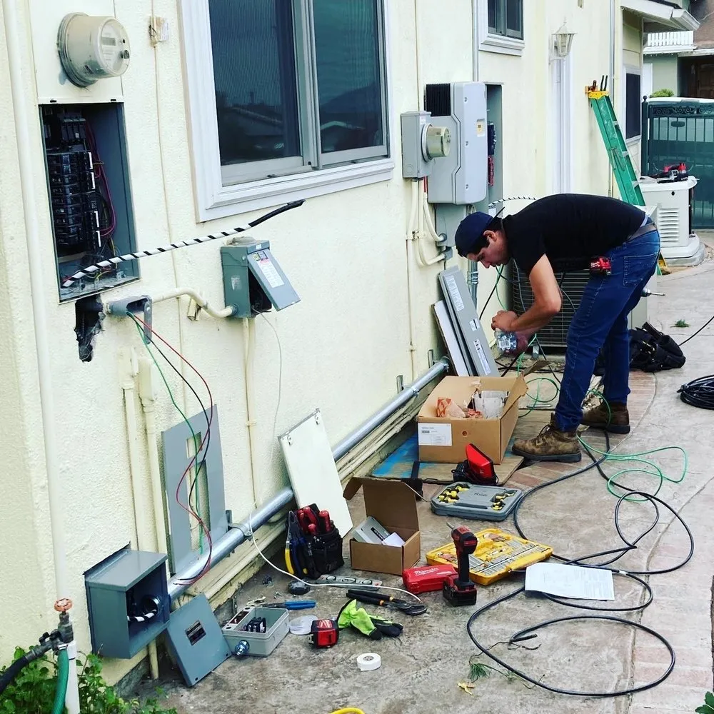 Slide of East County Electric