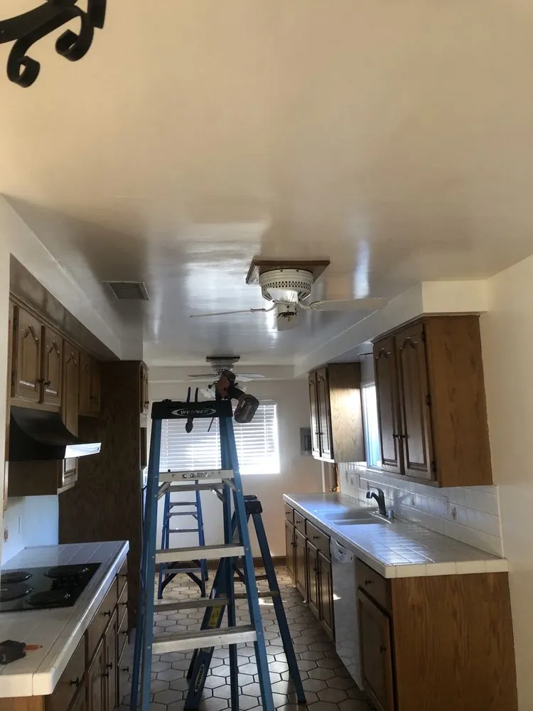 Emergency electrician providing panel upgrade in , 