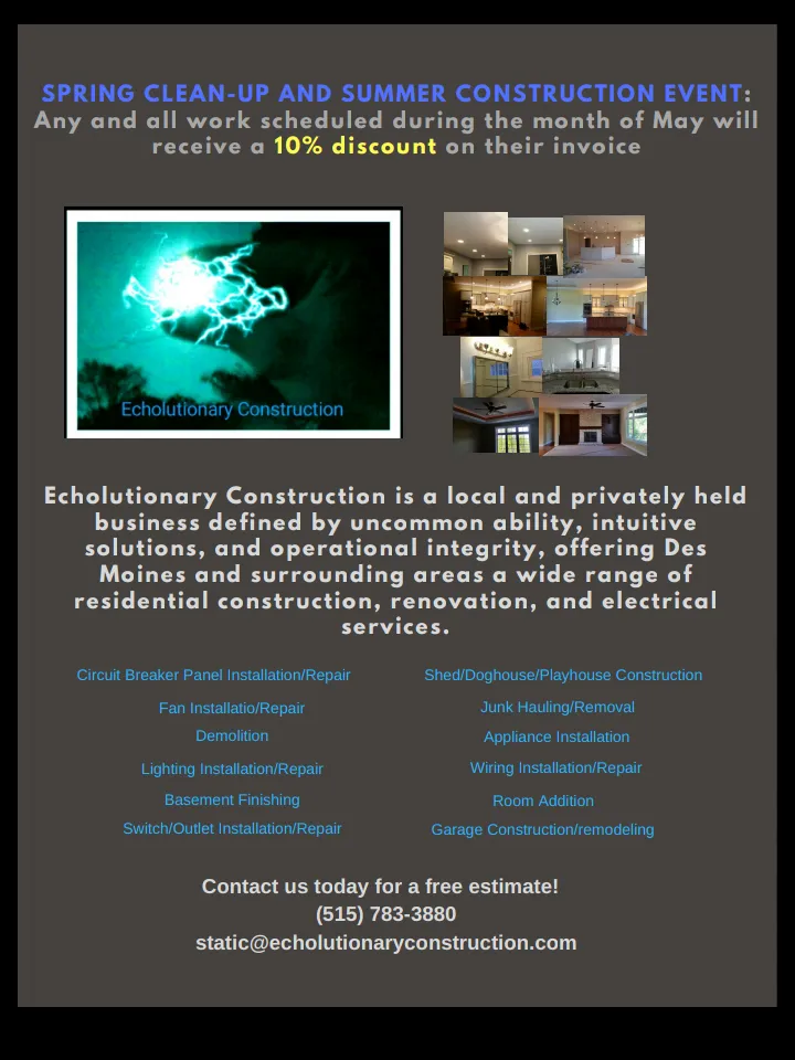 Slide of Echolutionary Construction