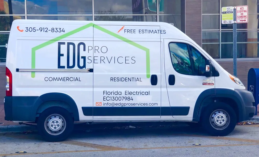 Slide of EDG Pro Services