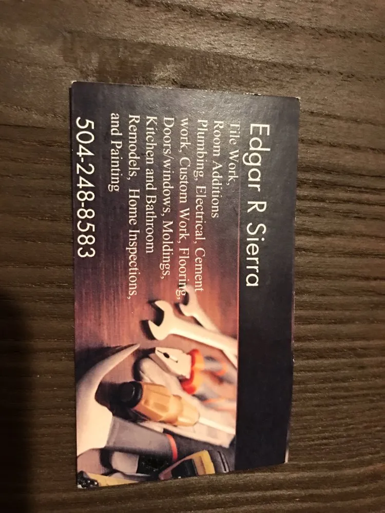 Slide of Edgar R Sierra