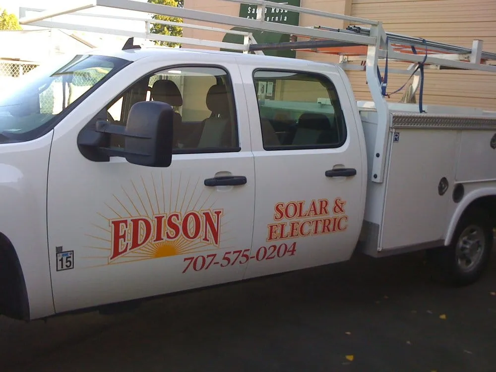 Slide of Edison Electric & Solar