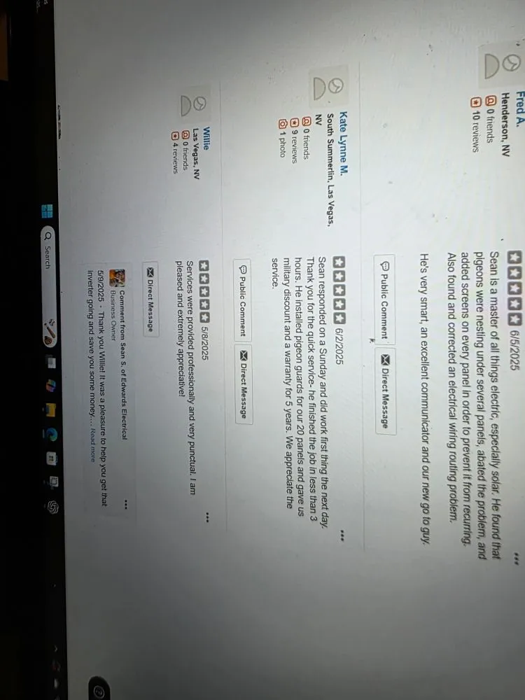 Slide of Edwards Electrical