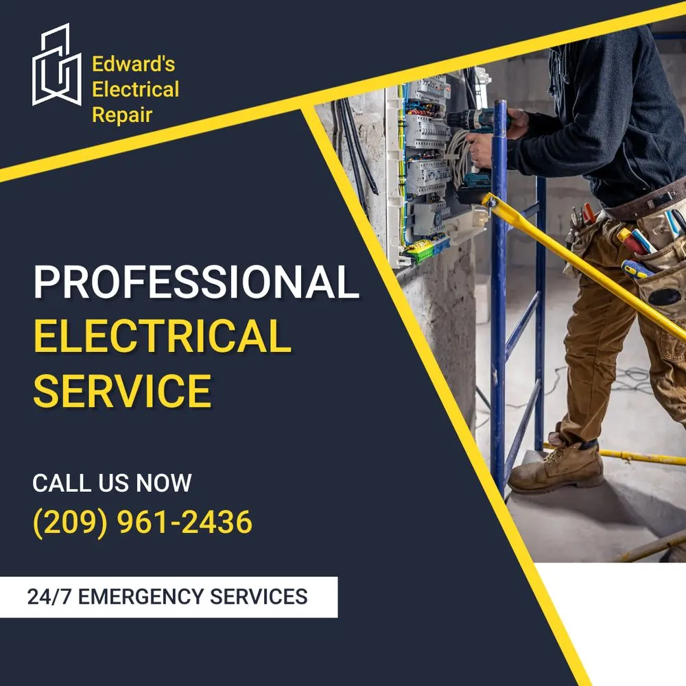 Slide of Edward's Electrical Services
