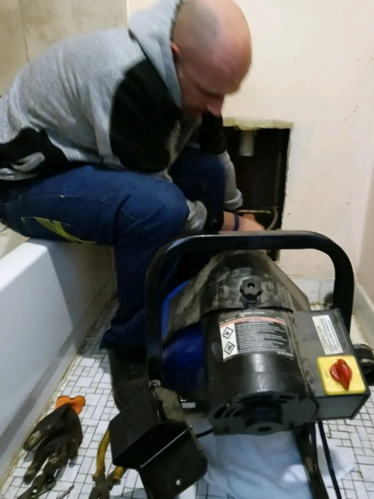 Slide of Edwards plumbing sewer and electrical