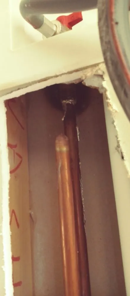 Slide of Edwards plumbing sewer and electrical