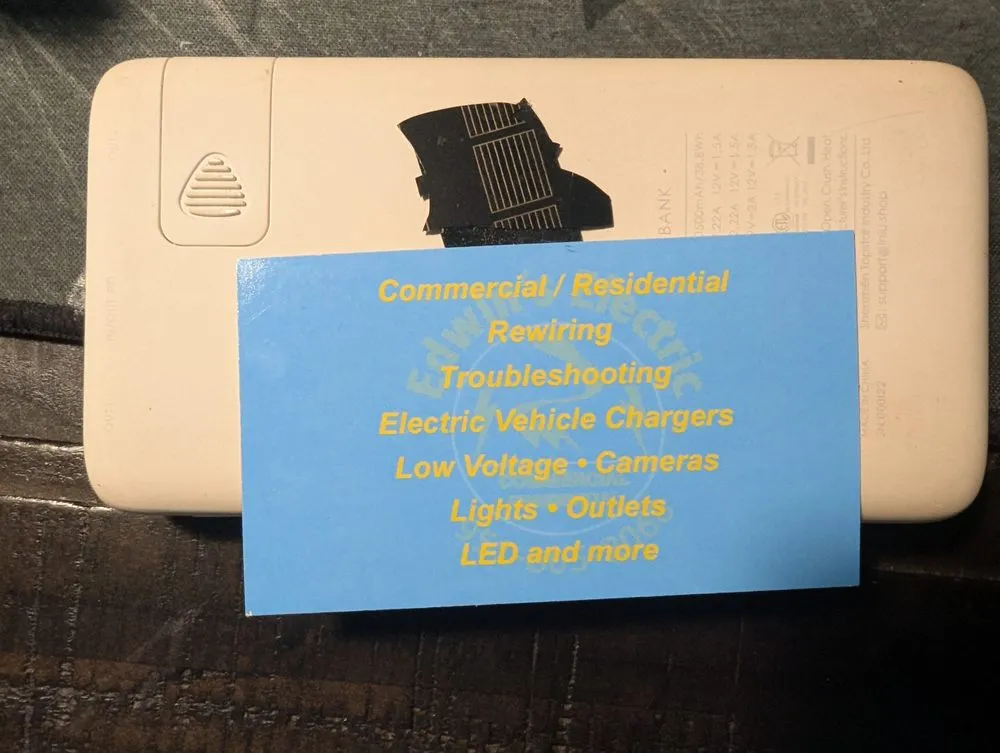 Slide of Edwins Electric