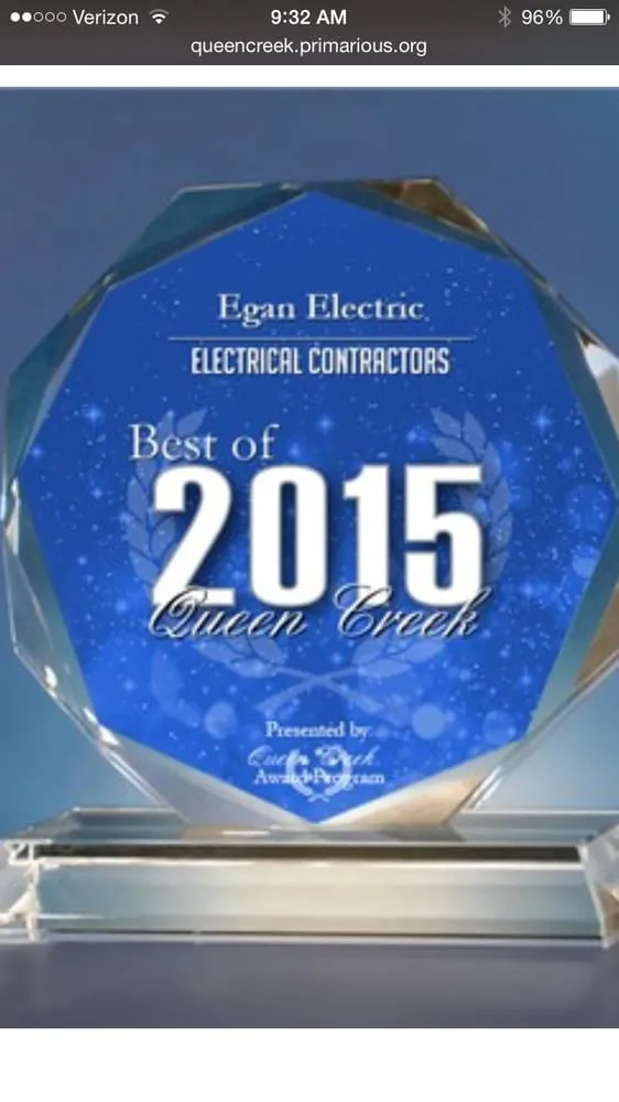 Slide of Egan Electric
