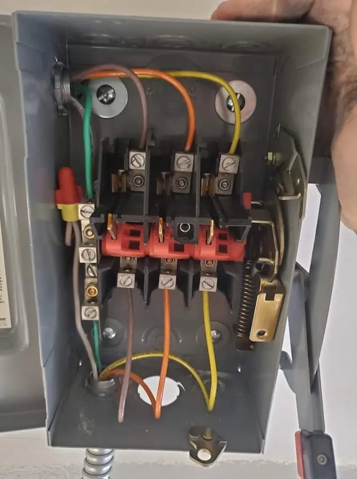 Slide of EGR Electrical Wiring