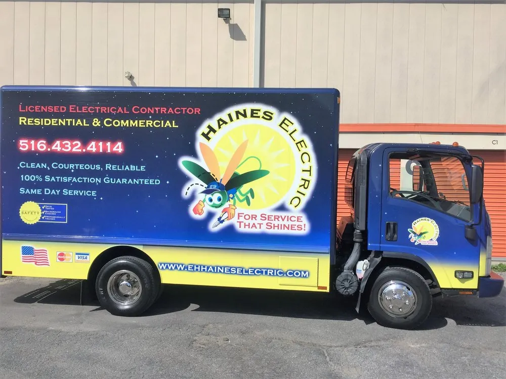 Slide of E.H Haines Electric