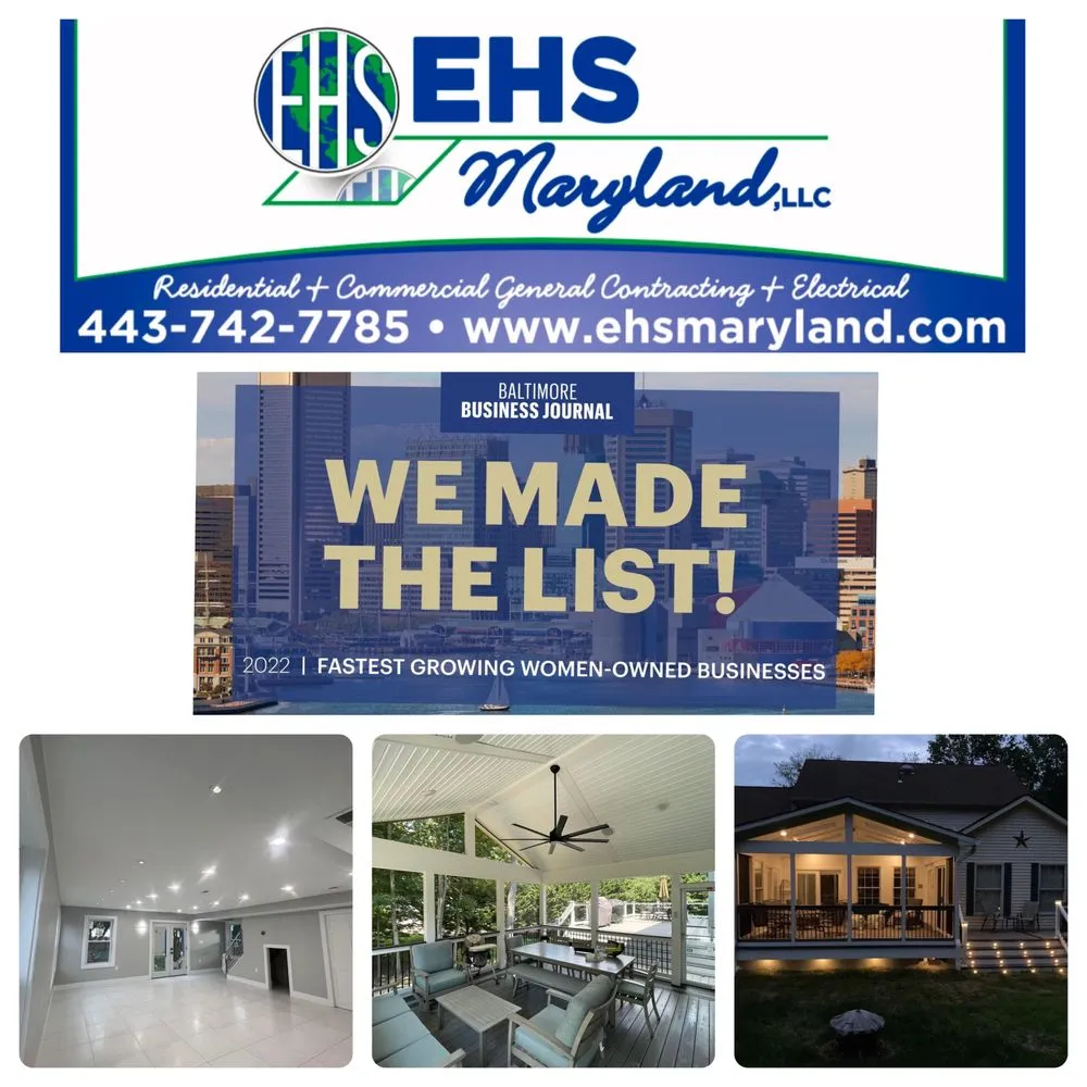 Slide of EHS Maryland