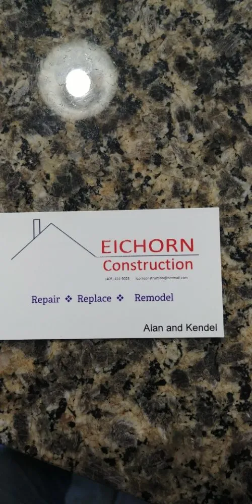 Slide of Eichorn Construction