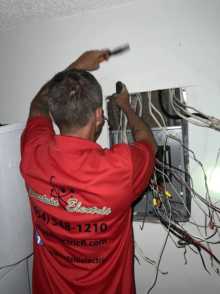 Slide of Einstein Electric