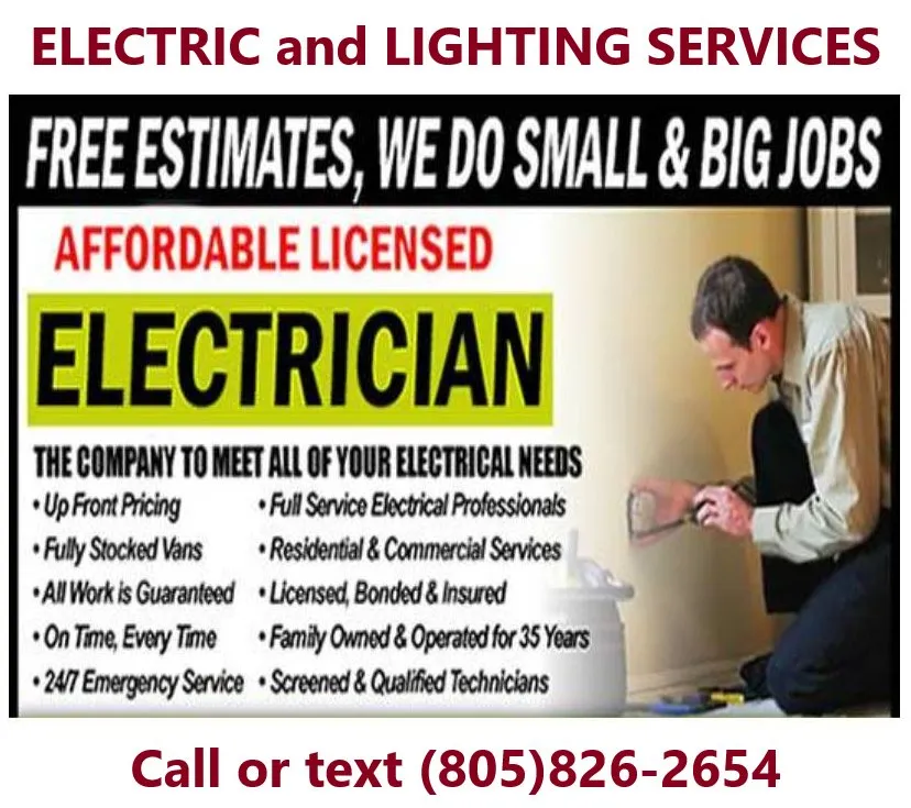Slide of Electric And Lighting Services